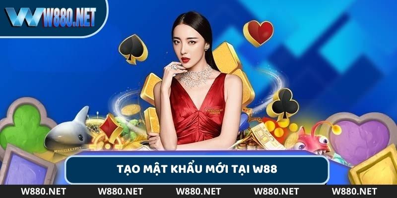 Cách lấy lại mật khẩu W88 - Tạo mật khẩu mới tại W88