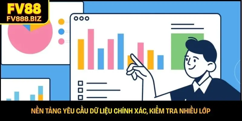 Nền tảng yêu cầu dữ liệu chính xác, kiểm tra nhiều lớp