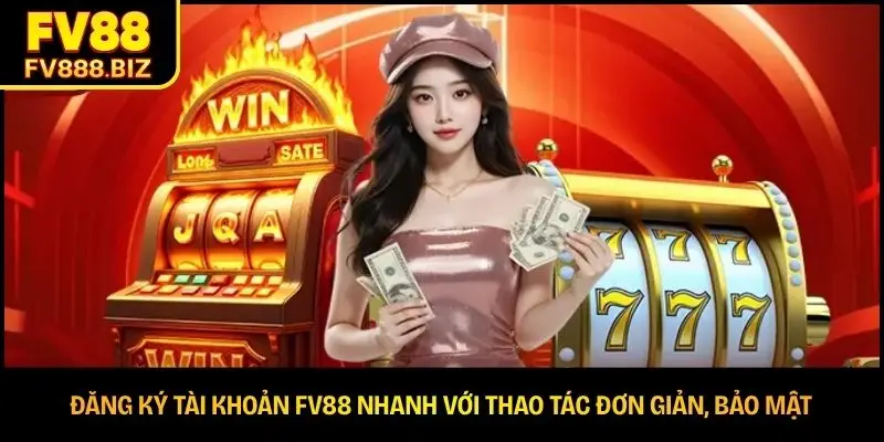 Đăng ký tài khoản FV88 nhanh với thao tác đơn giản, bảo mật