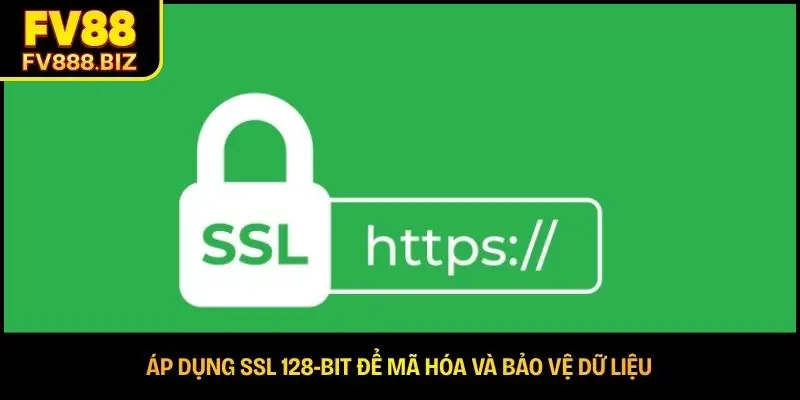 Áp dụng SSL 128-bit để mã hóa và bảo vệ dữ liệu